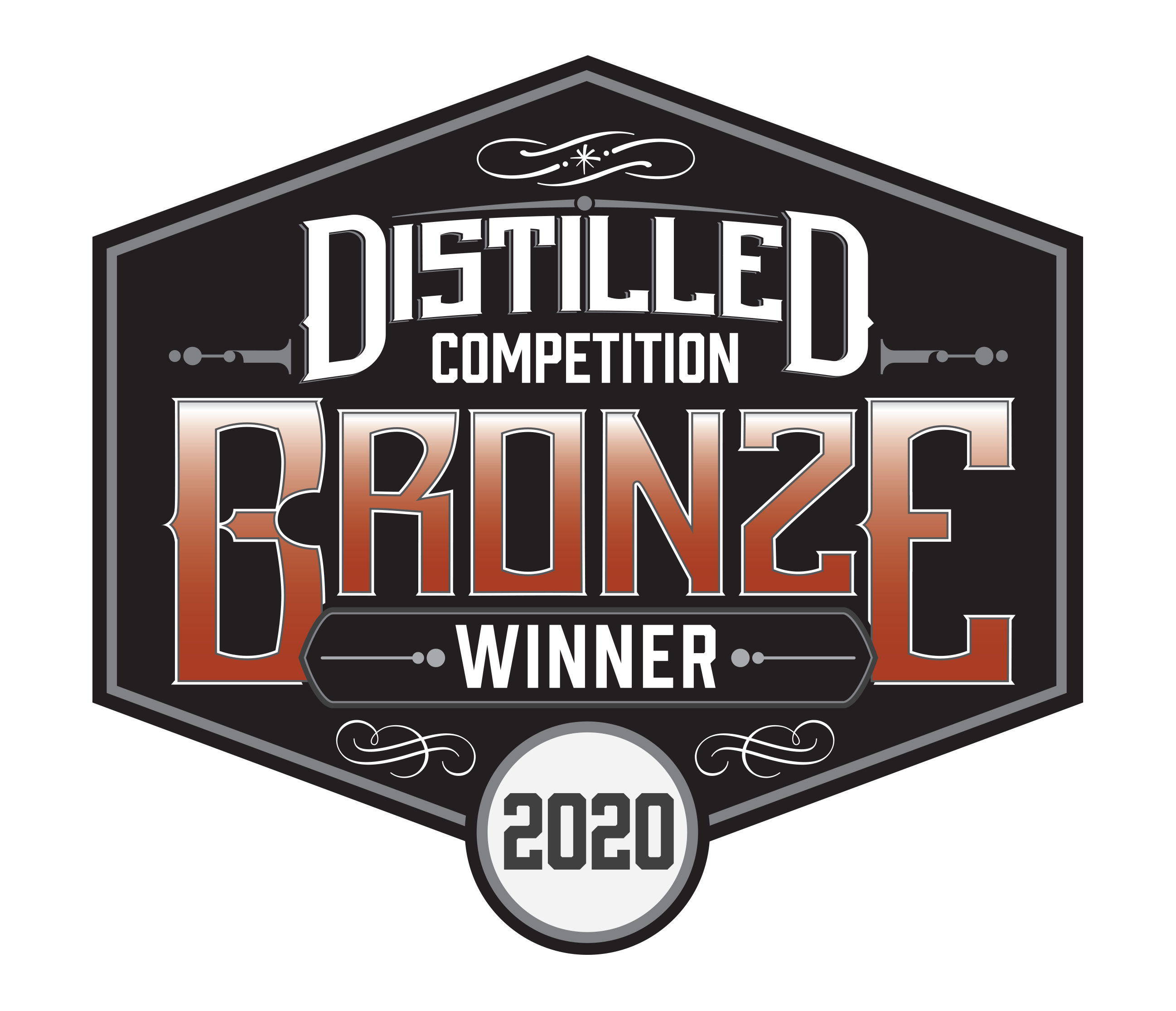 Bronze Medal 2020 Distilled San Diego Spirits Competition