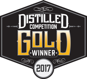 Gold Medal 2017 Distilled San Diego Spirits Competition