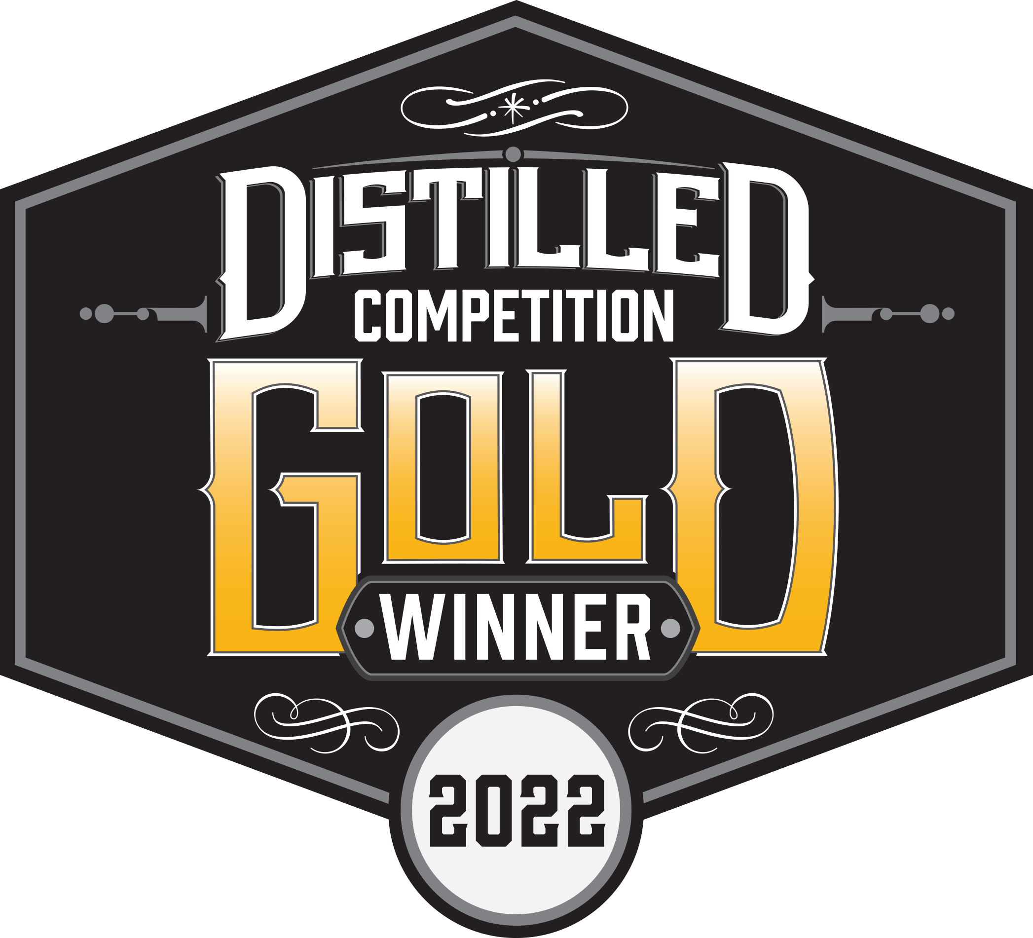 Distilled competition gold winner 2022