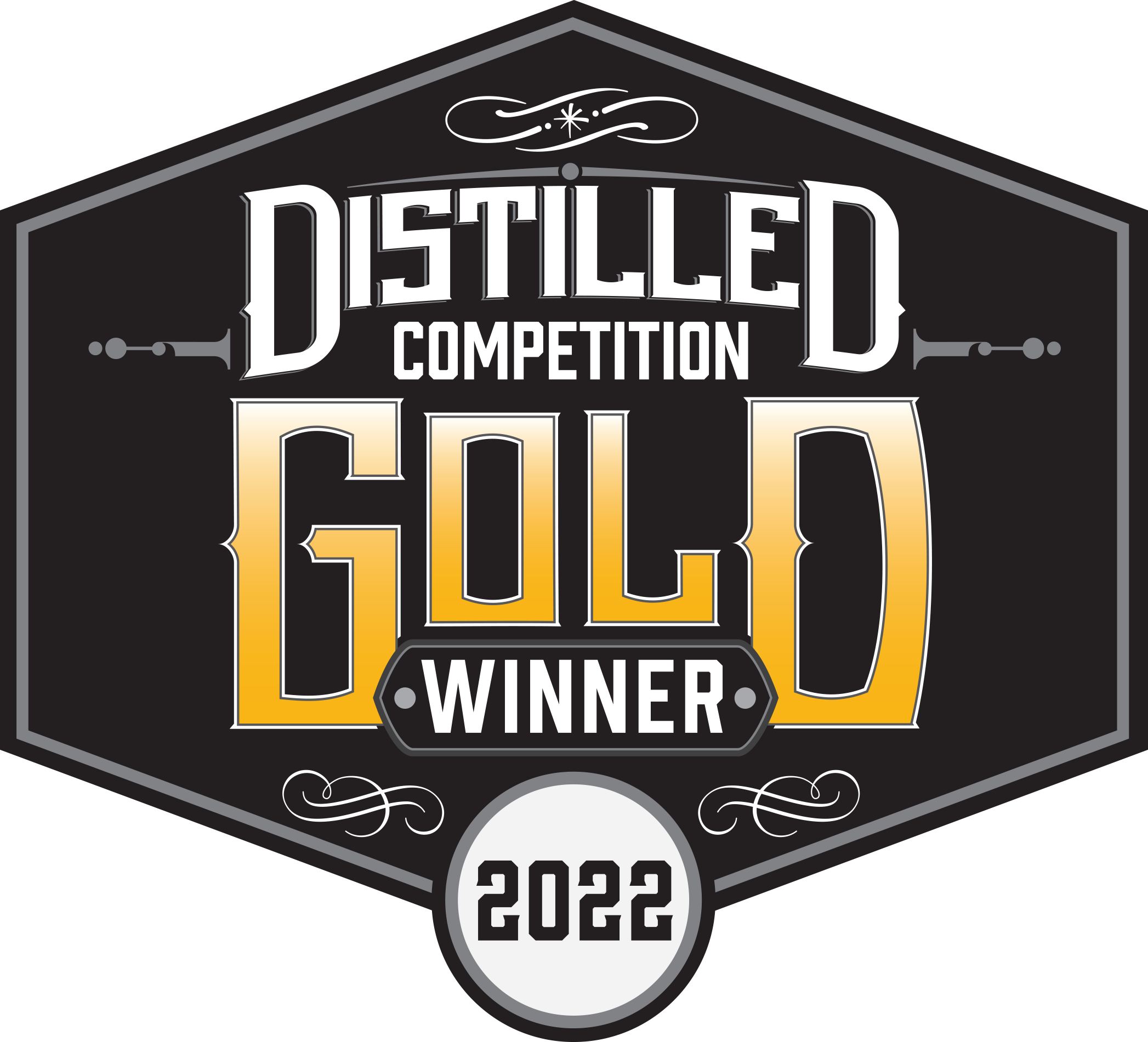 Distilled competition gold winner 2022